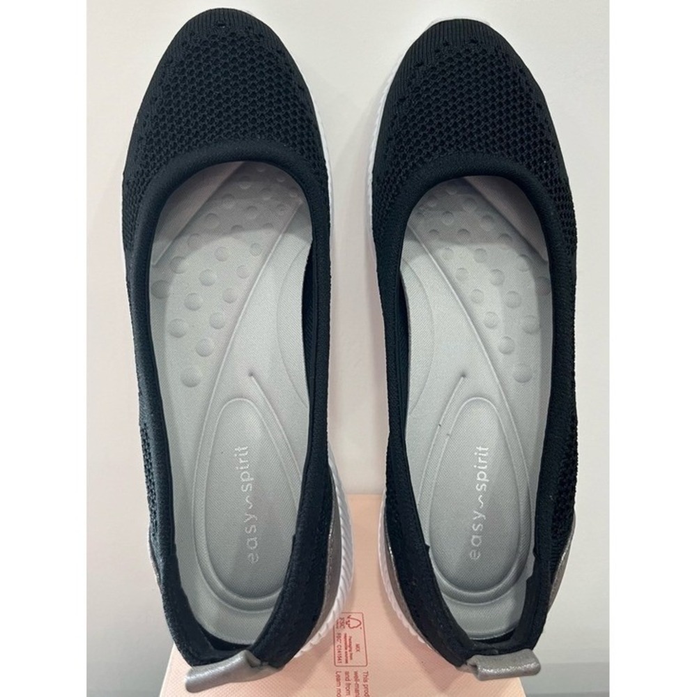 Easy Spirit Glitz 2 Zapatos Mujer Talla 9 M Black Slip-On Cómodos